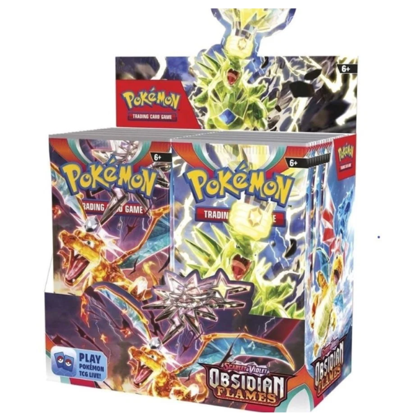 Obsidian Flames Booster Box (ENG) – Scarlet & Violet