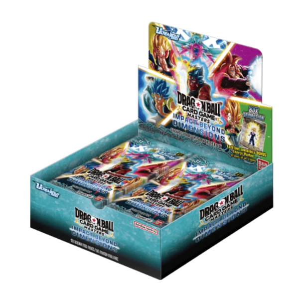 DRAGON BALL SUPER CARD GAME MASTERS – Ultra Bout Series 04: Impact Beyond Dimensions [DBS-B31] Booster Box (ENG)